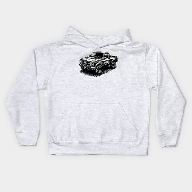 Chevrolet S10 Kids Hoodie by Vehicles-Art